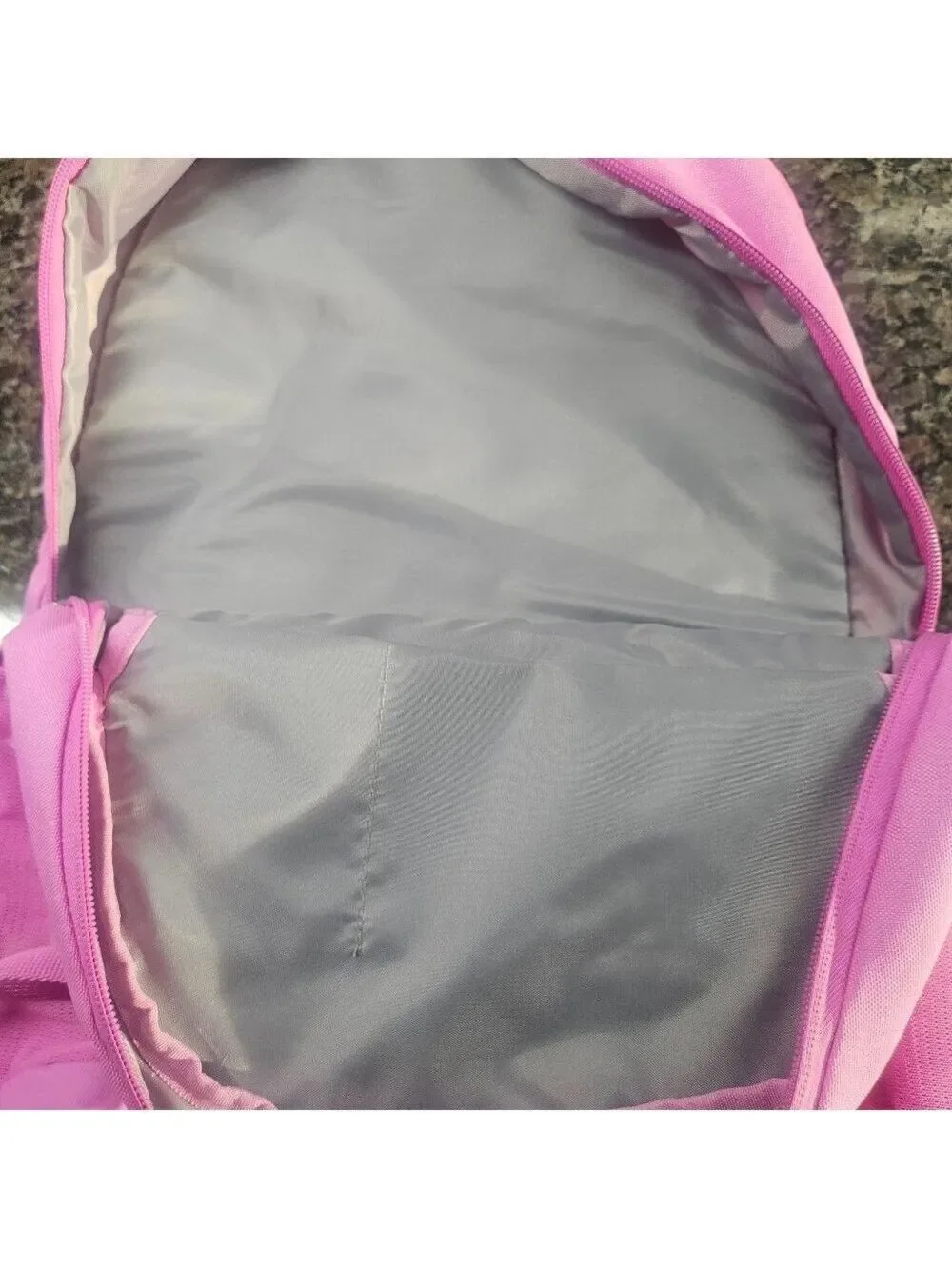 Women's All in Motion Pink Backpack One Size with Gray Interior